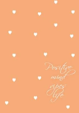 Abstract background with heart Stock Illustration