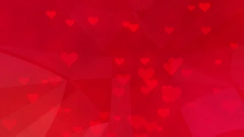 Abstract background with hearts 動画素材 261589304
