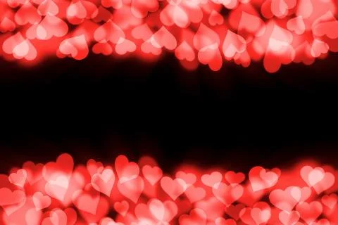 Abstract background with hearts Stock Illustration