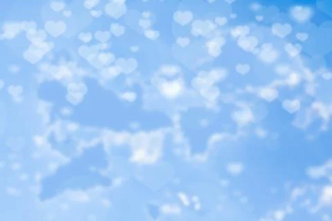 Abstract  background with hearts Stock Illustration