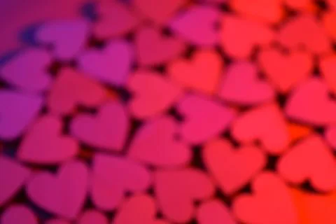 Abstract background with hearts Stock Photos