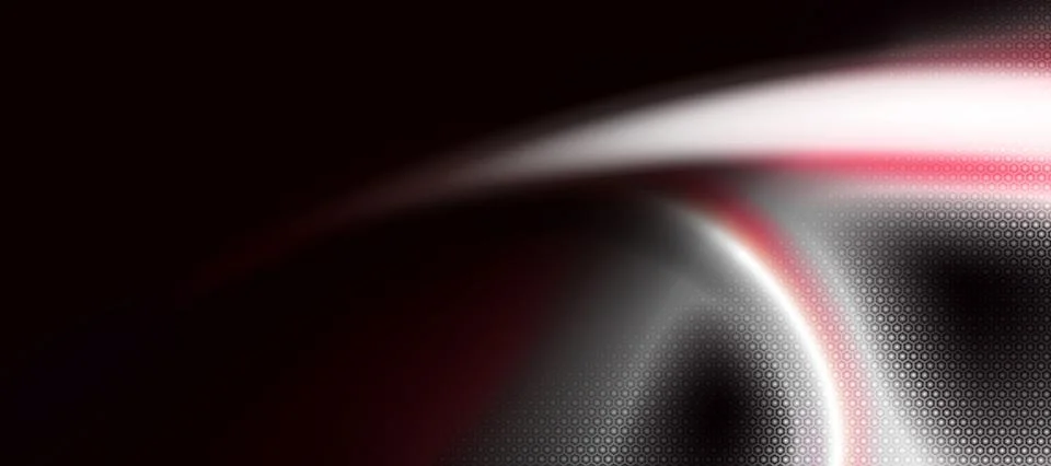 Abstract background, hex texture. White, black tech composition. Stock Illustration