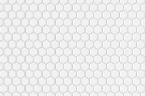 Abstract background of hexagon. 3D rendering. Stock Illustration