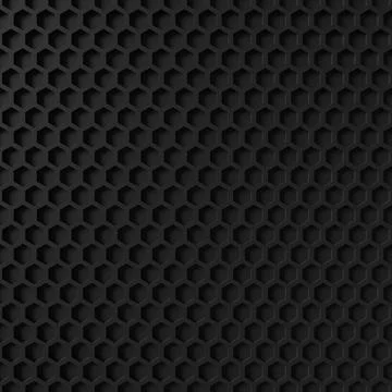 Abstract background of hexagon shape. 3D rendering. Stock Illustration