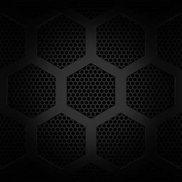 Abstract background of hexagon shape. 3D rendering. Stock Illustration