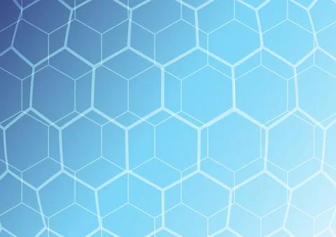 Abstract background. hexagon shapes design. Vector illustrator Stock Illustration