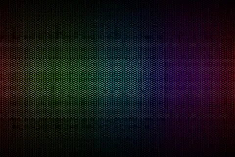 Abstract background with hexagonal pattern with rainbow colors 스톡 일러스트