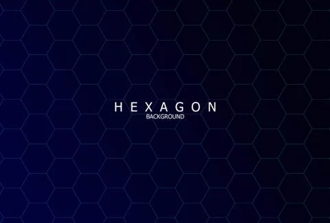 Abstract background hexagonal shapes Stock Illustration