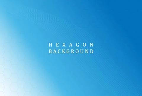 Abstract background hexagonal shapes Stock Illustration