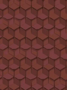 Abstract background hexagonal technology illustration for print Illustrazione stock