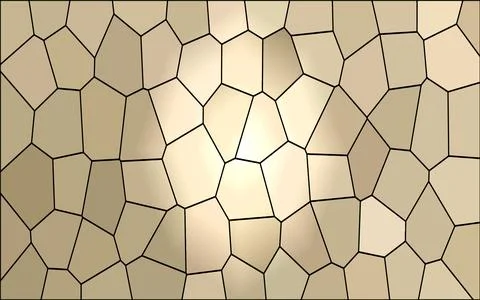 Abstract background with hexagons 3d geometric, golden stone  background Stock Illustration