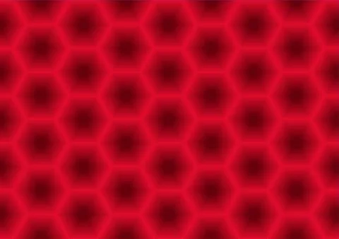 Abstract background of hexagons on a colored background. Seamless texture. Stock Illustration