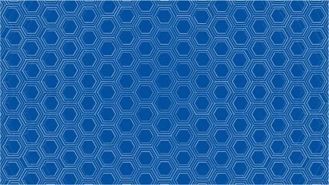 Abstract background of hexagons outline. Vector Illustrazione stock
