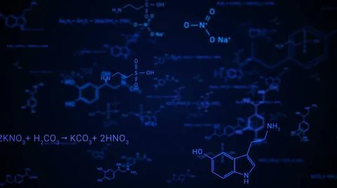 Abstract background with hexagons, structure molecule, 3d rendering scienc... Stock-Fotos