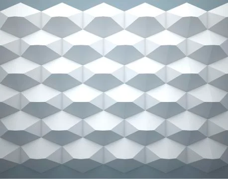 Abstract background of hexagons on white background. Stockillustratie
