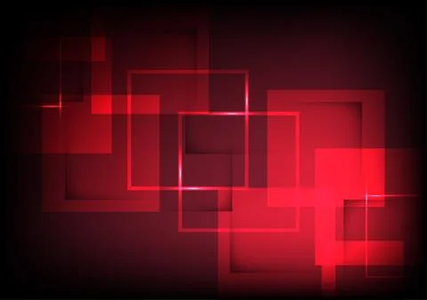 Abstract background Hi-tech, overlapping square pattern, vector illustration. Stock Illustration