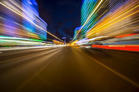 Abstract background of high speed Stock Photos