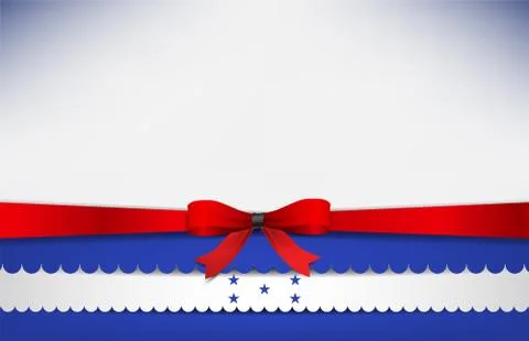 Abstract background with the honduras flag Stock Illustration