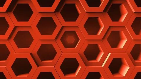 Abstract background with honeycomb. Digital backdrop Abstract background w... Stock Photos