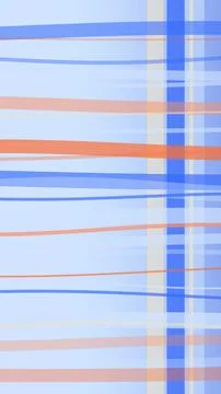Abstract background with horizontal blue and coral stripes and a subtle gri.. 스톡 일러스트