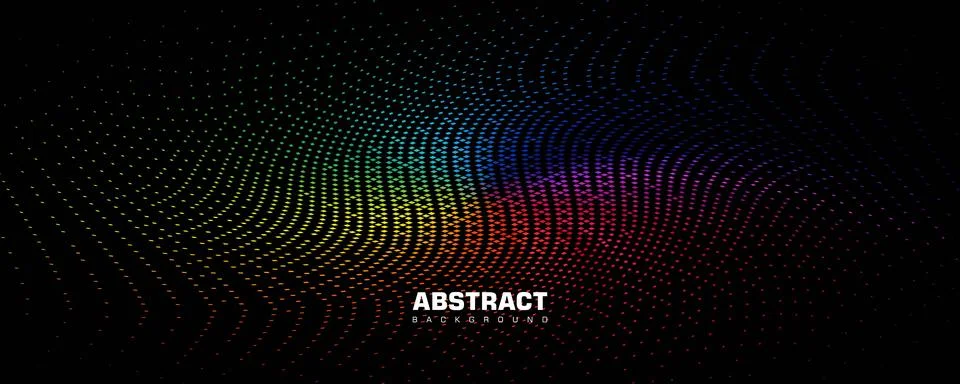 Abstract background with horizontal lines Stock Illustration
