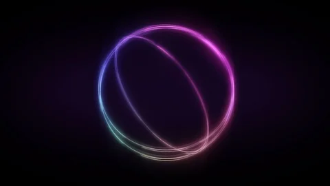Abstract background illuminate light ,neon Technology backgroud Stock Footage 100709037