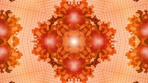 Abstract background illusion Stock Illustration