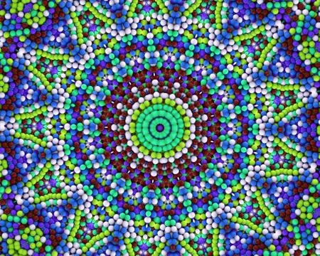 Abstract background illusion Stock Illustration