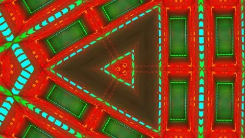 Abstract background illusion Stock Illustration