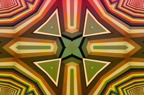 Abstract background illusion Illustrazione stock