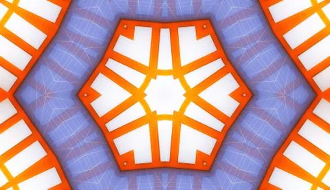 Abstract background illusion Stock Illustration