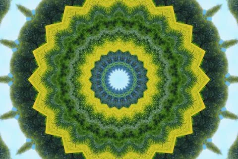 Abstract background illusion Stock Illustration