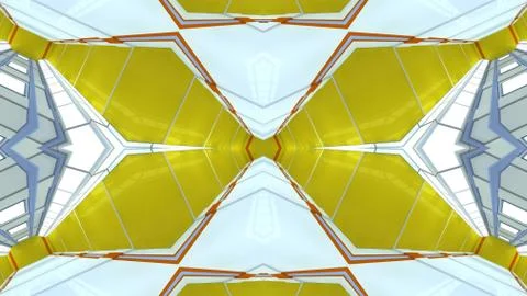 Abstract background illusion Illustrazione stock