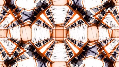 Abstract background illusion Illustrazione stock