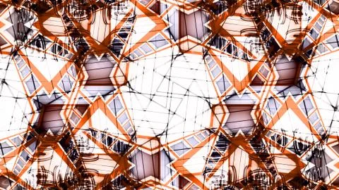 Abstract background illusion Stock-Illustration