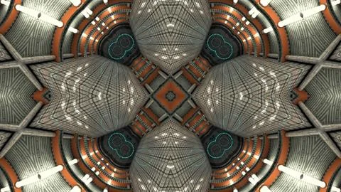 Abstract background illusion Stock Illustration