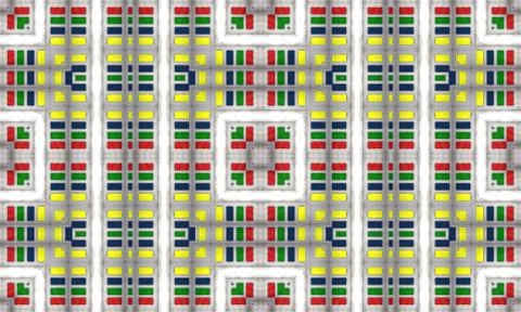 Abstract background illusion Stock Illustration