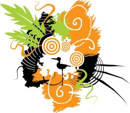 Abstract Background Illustrazione stock