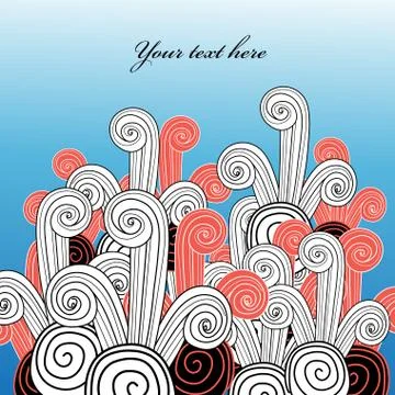 Abstract background Stock Illustration