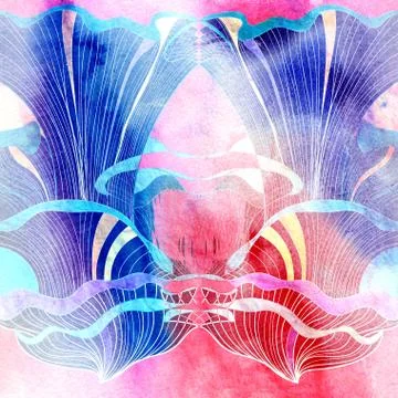 Abstract background Stock Illustration