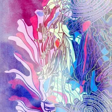 Abstract background Stock Illustration