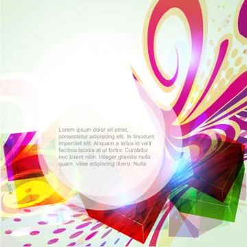 Abstract background Stock Illustration
