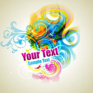 Abstract background Stock Illustration