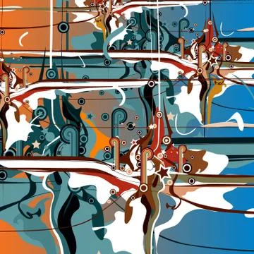 Abstract background Stock Illustration