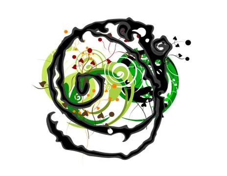 Abstract background Stock Illustration