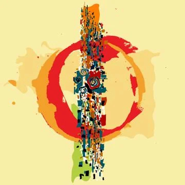 Abstract background Stock Illustration