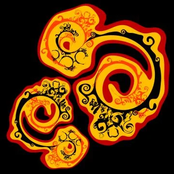 Abstract background Stock Illustration