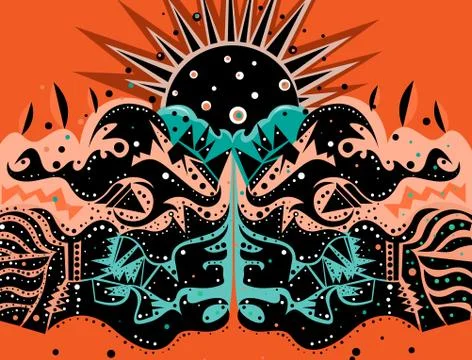 Abstract background Stock Illustration