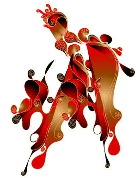 Abstract background Stock Illustration