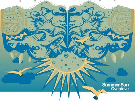 Abstract background Stock Illustration